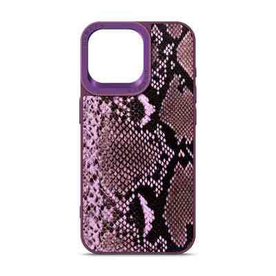 Чохол до мобільного телефона Harder Genuine Snake Apple iPhone 15 Pro Max Dark Purple (ARM76785) Вінниця