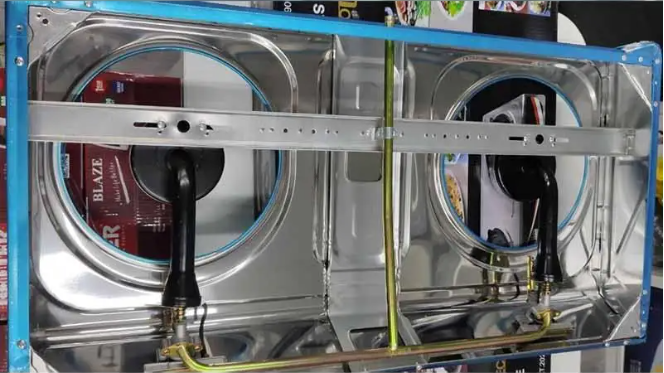 Плита газова Domotec MS-6606 2 конфорки нерж 2,2 кВт х 2 2800 Па 710х370х85 мм 00007603 Одеса - фото 10