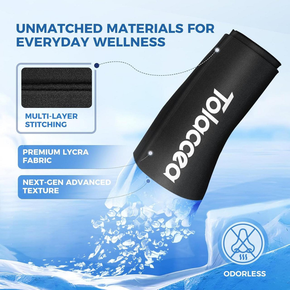 Терапевтический компресс Tolaccea горячей и холодной терапии гибкий гелевый компресс для колена икры локтя L Киев - изображение 4