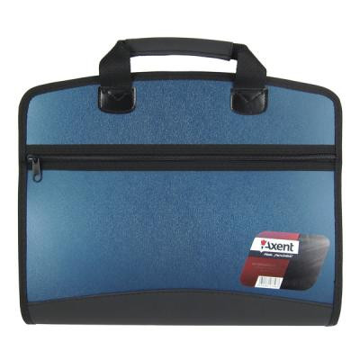 Папка - портфель Axent А4, 4 compartments, blue metallic (1621-12-А) Вінниця - фото 1
