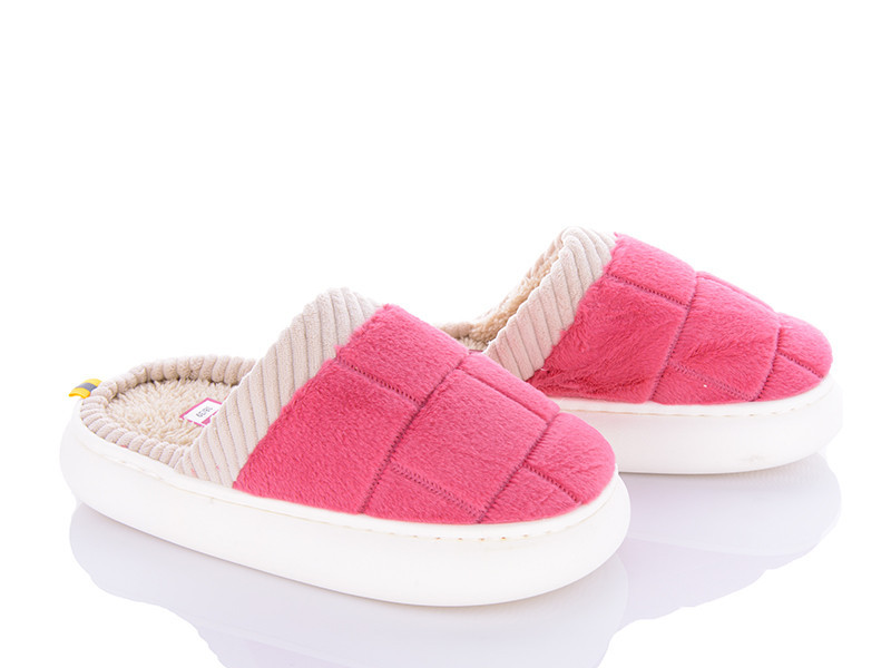 Капці жіночі домашні теплі Червоний 3637 Одеса - фото 2