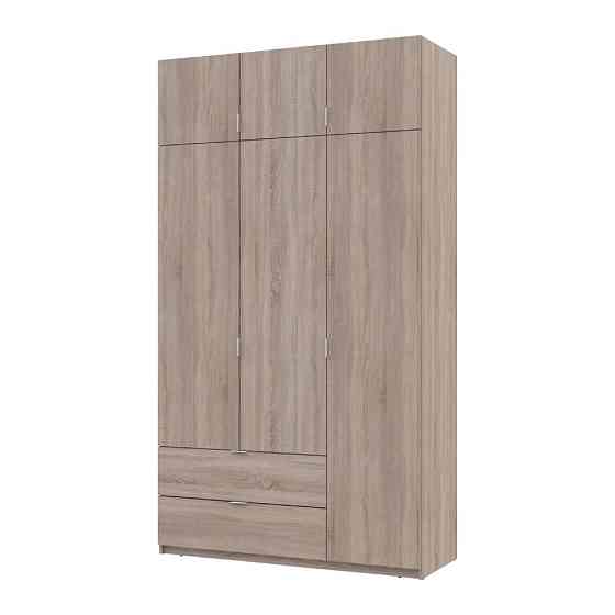 Шкаф для одежды Doros Лукас Дуб Сонома 3ДСП 135х50х240 DRS-011655 (80737803) Львов