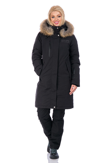 Женская зимняя парка Running River, Черный 44 Киев - изображение 1