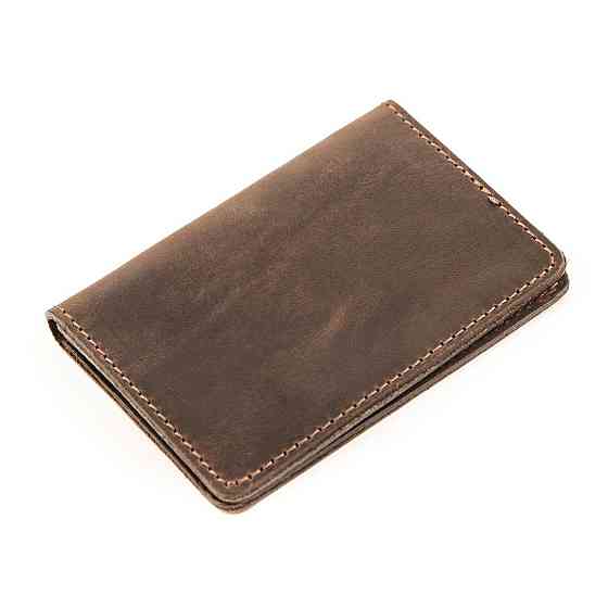 Обкладинка для водійських прав Shvigel 13925 шкіряна Коричнева Київ