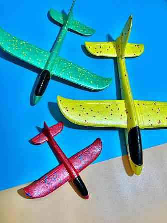 Дитячий метальний літак-планер C28001(Red) довжина 48 см Вінниця