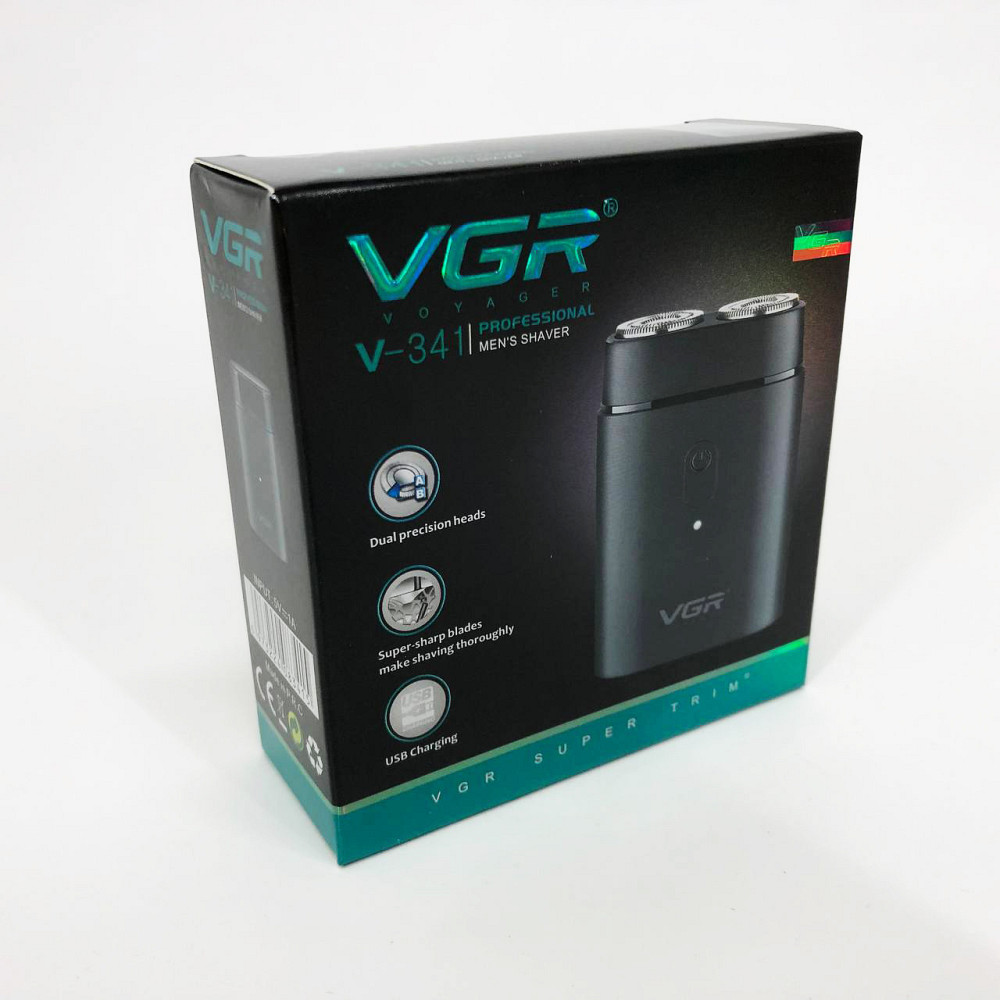 Електробритва для ідеального гоління VGR V-341, Бездротова електрична бритва для гоління ZX-74 Івано-Франківськ - фото 1