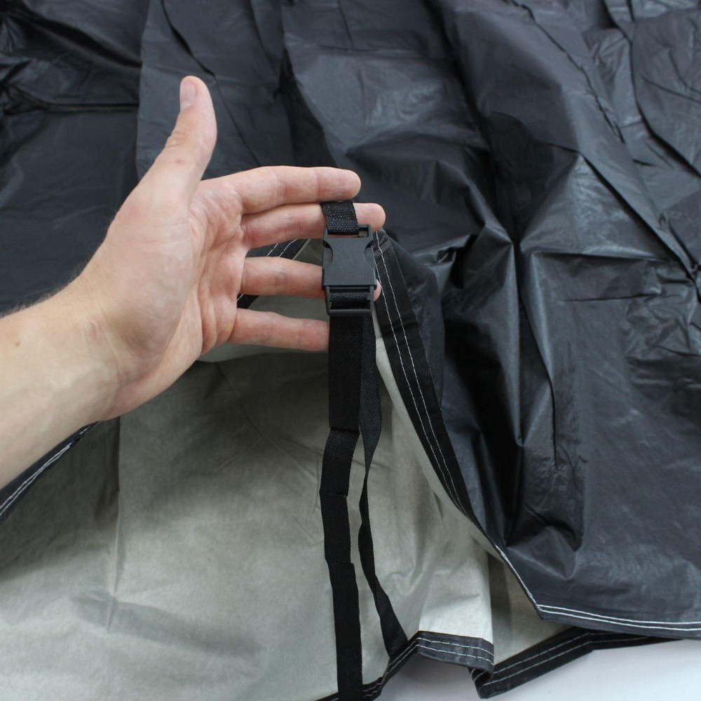 Защитный чехол для мотоцикла 207х145х70см, Размер XL, Черный / Водонепроницаемый чехол-тент для мотоцикла Киев - изображение 8