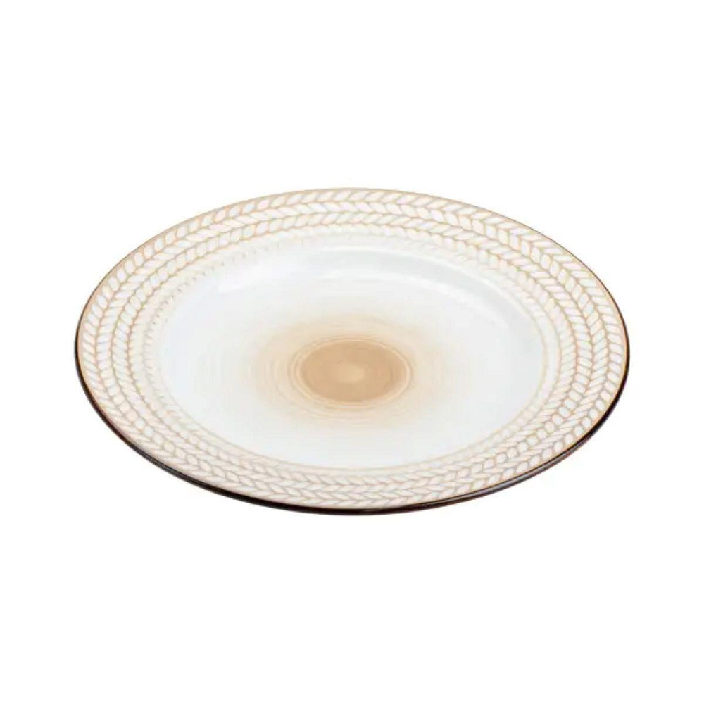 Тарелка десертная круглая 20.5 см плоская фарфоровая HP23390 Киев - изображение 3