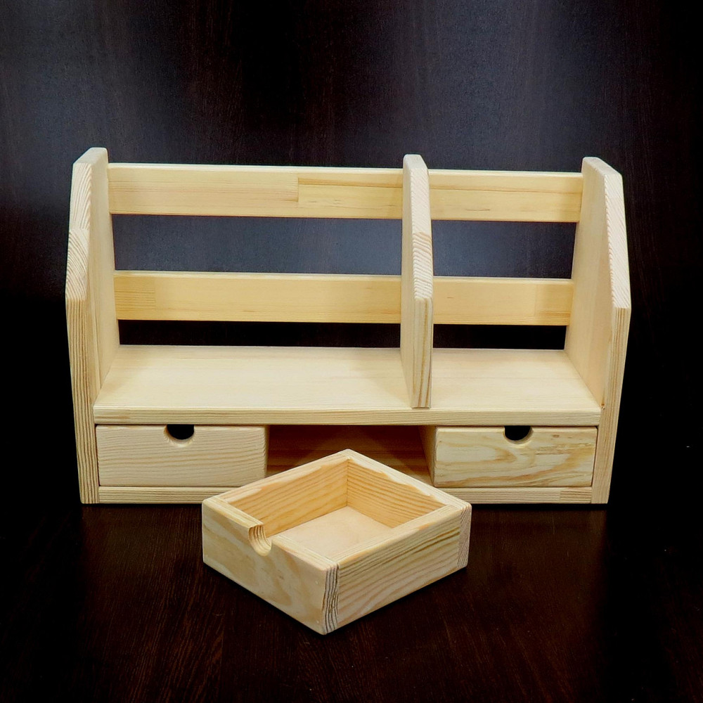 Настільна книжкова полиця "Даль" ваніль Миколаїв - фото 5