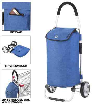 Сумка-тележка ShoppingCruiser Foldable 40 л Blue (928362) Винница