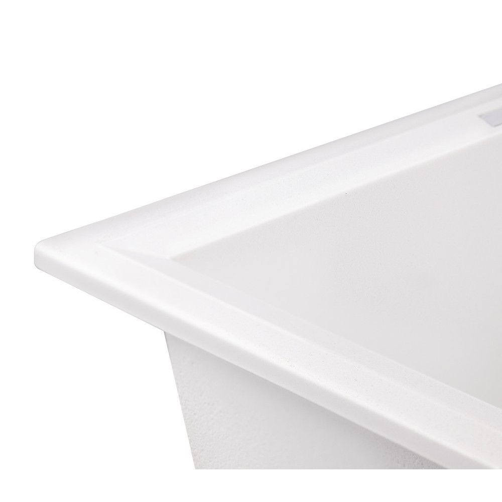 Кухонна мийка Lidz 790x495/230 WHI-01 (LIDZWHI01790495230) Київ - фото 17