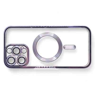 Чохол до мобільного телефона BeCover TPU Chrome Case (MagSafe) для Apple iPhone 16 Pro Max Purple (712089) Вінниця