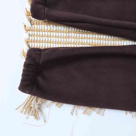 Дитячий флісовий костюм (толстовка +штани) коричневий Кам'янець-Подільський