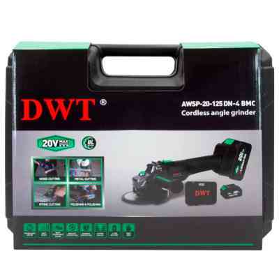 Акумуляторна болгарка DWT AWSP-20-125 DN-4 BMC Коломыя
