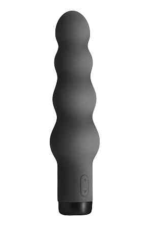 Вібратор S Pleasures Bullets Obsidian, чорний, як-от низка кульок, 10 режимів, діаметр 4,2 см Sex Aura Київ