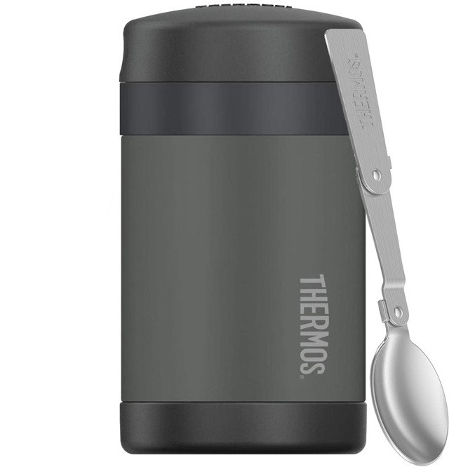 Дитячий термос для Їжи з ложкою 0.47 літрів Thermos "Funtainer Food Jar" (123021) Неіржавка сталь Нововолинськ - фото 1
