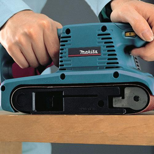 Ленточная шлифмашина Makita 9911 : 650 Вт, 270 м/мин., размер ленты 76 x 457 мм Киев - изображение 3