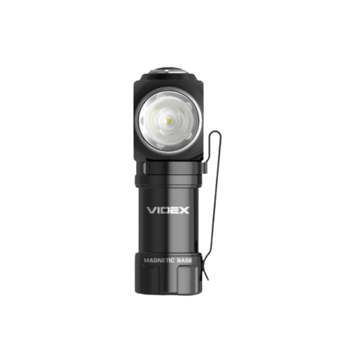 Ліхтарик LED портативний 600Lm 5700К чорний VLF-A055H Videx Житомир