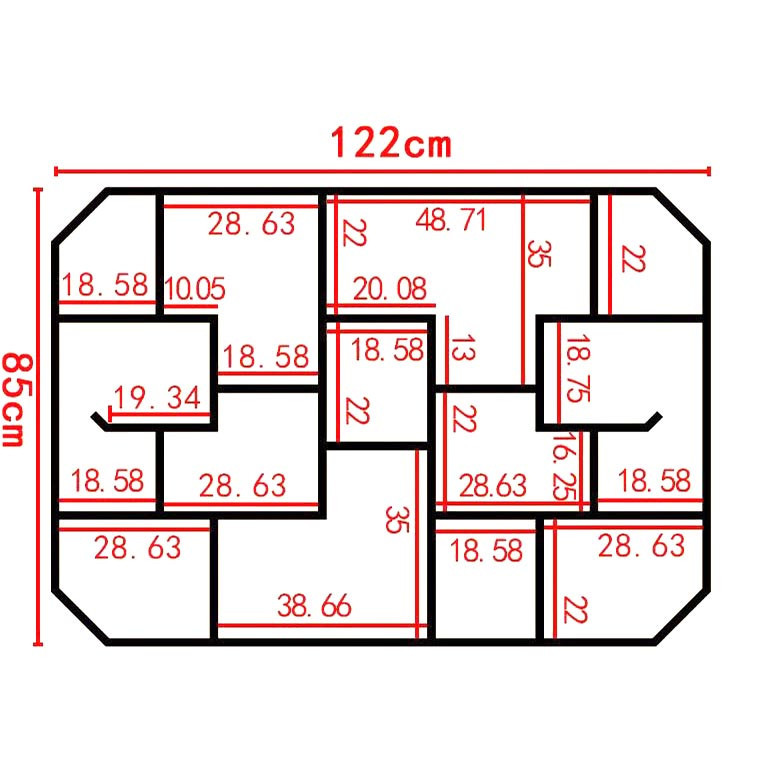 Полиця для чашок "Аларі 122" капучино Миколаїв - фото 2