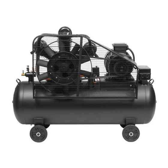 Компресор, 300 л, 11,0 кВт, 380 В, 10 атм, 1600 л/хв, 3 циліндри, 80 дБ INTERTOOL PT-0050 Київ