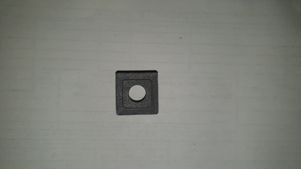 Твердосплавная пластина квадратная 19*19 мм. 03114-190612. Харьков - изображение 1