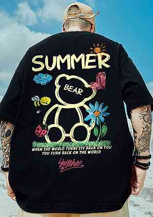 Футболка чоловіча с принтом  46 Чорний 2664091187 Дніпро