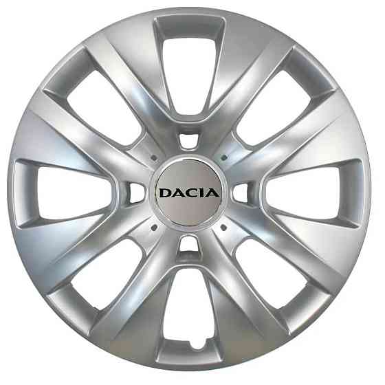 Автомобильные модельные колпаки R15 Dacia 334 4шт, SJS, серебряные Киев