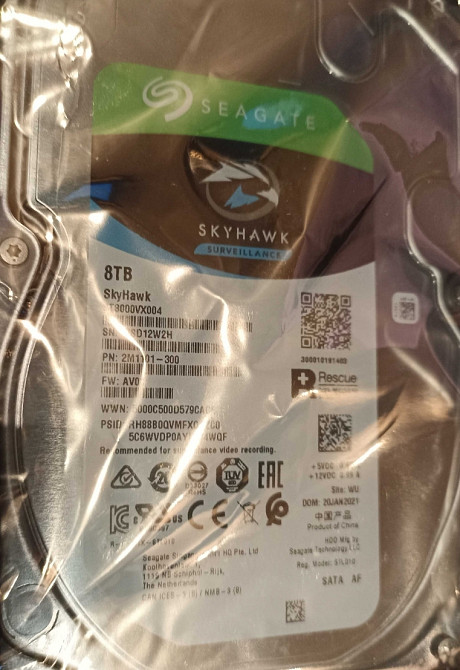 Жорсткий диск Seagate SkyHawk Surveillance 8тб. Київ - фото 2