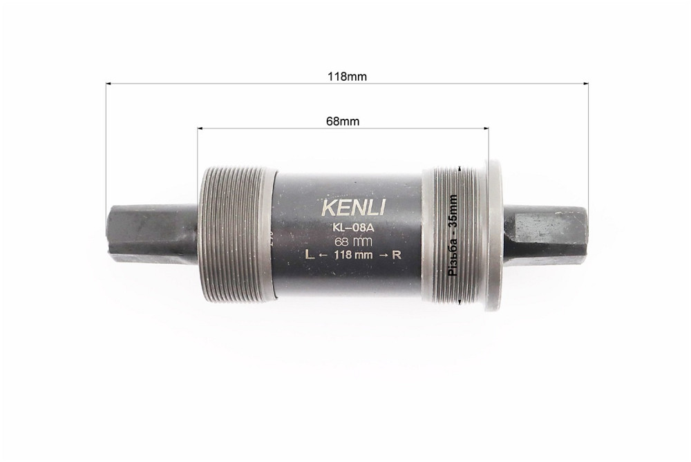 Картридж-каретка "квадрат" MTB 68х118мм, KL-08A Київ - фото 2