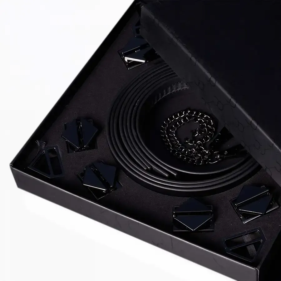 Набір із 8 ременів для зв'язування LOCKINK 8-Bondage-Straps Restraint Set - Black Львів - фото 2