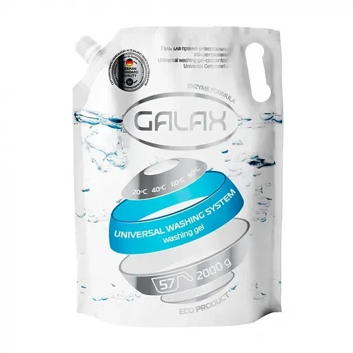 GALAX Гель для прання універсальний 2000г (DOYPACK) Гостомель - фото 1