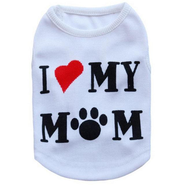 Одяг для собак дрібних порід I Love My Mommy Київ - фото 1
