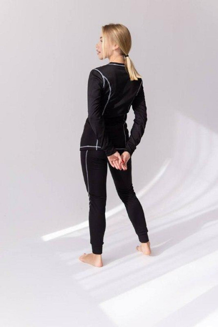 Термобілизна жіноча Чорний XL Харків - фото 4
