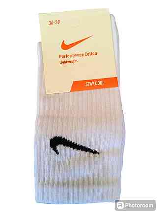 Шкарпетки чоловічі білі високі Nike Stay Cool Київ