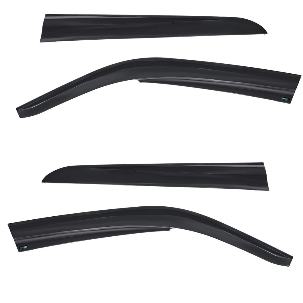 Дефлекторы окон (ветровики) Renault Symbol 2008-2012, 4шт, SunPlex, седан, на скотче Киев - изображение 1