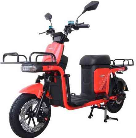 Електроскутер Crosser SUPER MAX 1200W 60V/30Ah LifePo4 Литий-Червоний. Харків