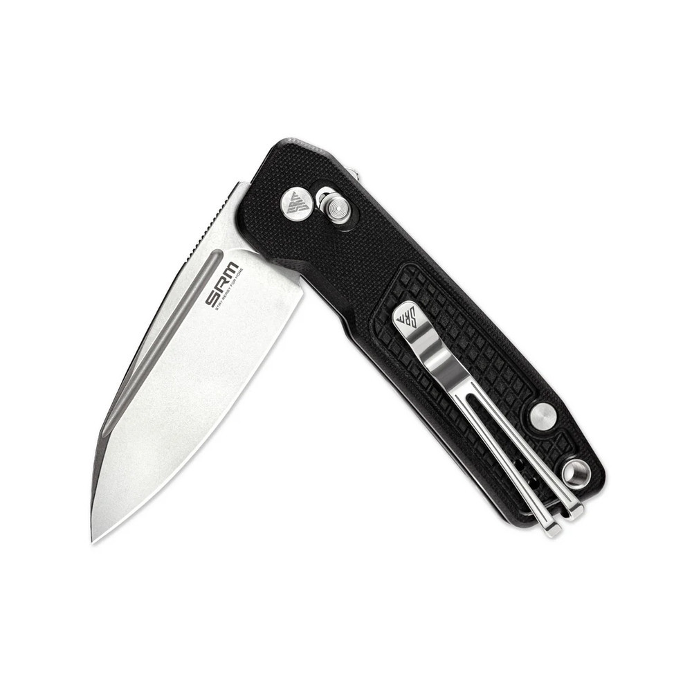 Ніж складаний кишеньковий SRM Scout (6.9 см) 14C28N / G10, чорний Рівне - фото 2