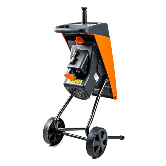 Садовий подрібнювач GTM DS2500/40 KIT + подовжувач 10м (DS2500/40_KIT+ext.cord) : 2500 Вт, діаметр гілки 40 мм, ніж Київ