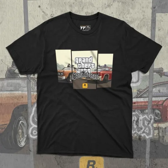 Футболка для підлітка хлопчика з принтом GTA 140an Andrea140 #2 Розмір 160 Anime10884 Дніпро