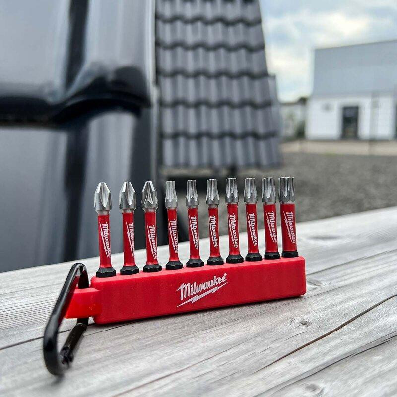 Набір біт і тримачів з карабіном ShW (2 x PH2/ 1 x PZ2/ 1 x TX15/ 2 x TX20/ 2 x TX30/ 1 x TX40) 10шт. Одеса - фото 2