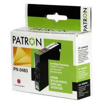Картридж Patron для EPSON R200/300 (PN-0483)MAGENTA (CI-EPS-T048340-M-PN) Винница