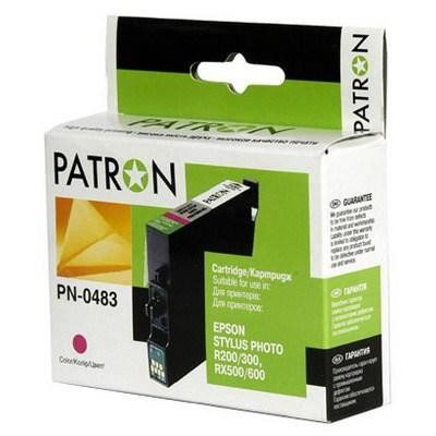 Картридж Patron для EPSON R200/300 (PN-0483)MAGENTA (CI-EPS-T048340-M-PN) Вінниця - фото 1