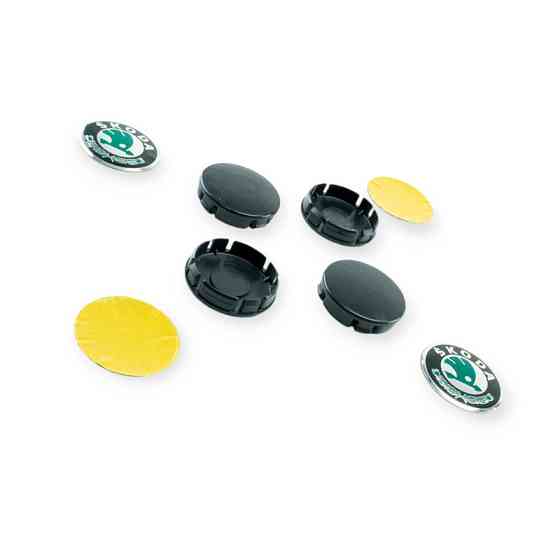 Ковпачок-заглушка Шкода 56/58 мм зелений (к-кт 4 шт) диска Мукачево