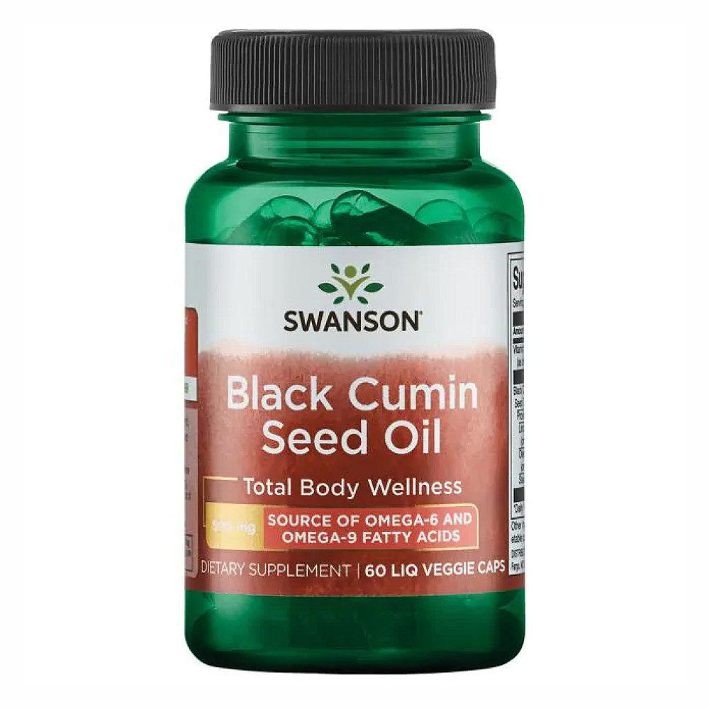 Black Cumin Seed Oil 500 mg - 60 Liq Vegcap Луцк - изображение 1