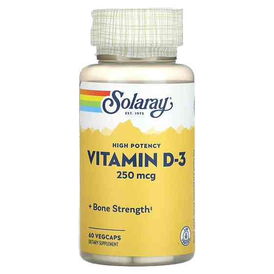 Витамин D3 (Vitamin D3) 10000 МЕ 60 капсул Киев