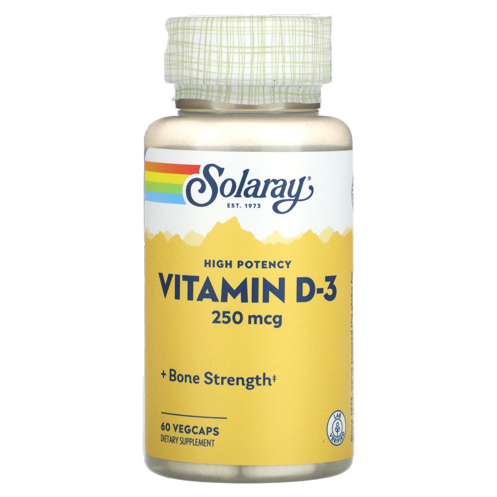Витамин D3 (Vitamin D3) 10000 МЕ 60 капсул Киев - изображение 1