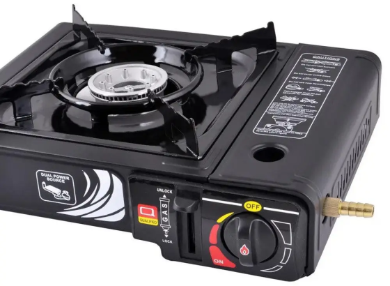 Портативная газовая плита Lion 66-3 c адаптером Киев
