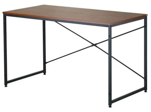 Стол письменный компьютерный металлический лофт 100 см Bonro BN-001 (42400173) Киев - изображение 1