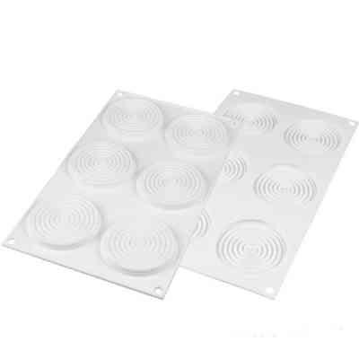 Форма для выпечки Silikomart New Tourbillon 28 d-70 h-8 mm (TOURBILLON 28) Винница