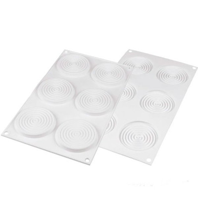 Форма для выпечки Silikomart New Tourbillon 28 d-70 h-8 mm (TOURBILLON 28) Винница - изображение 1